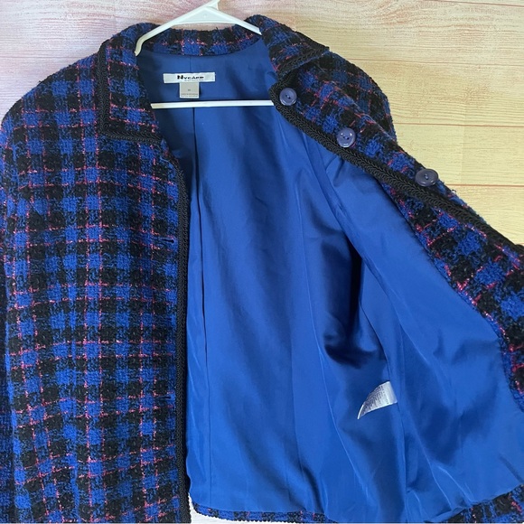 Nygard Collection Tweed Wool Blend Jacket Size 16 - Picture 6 of 10